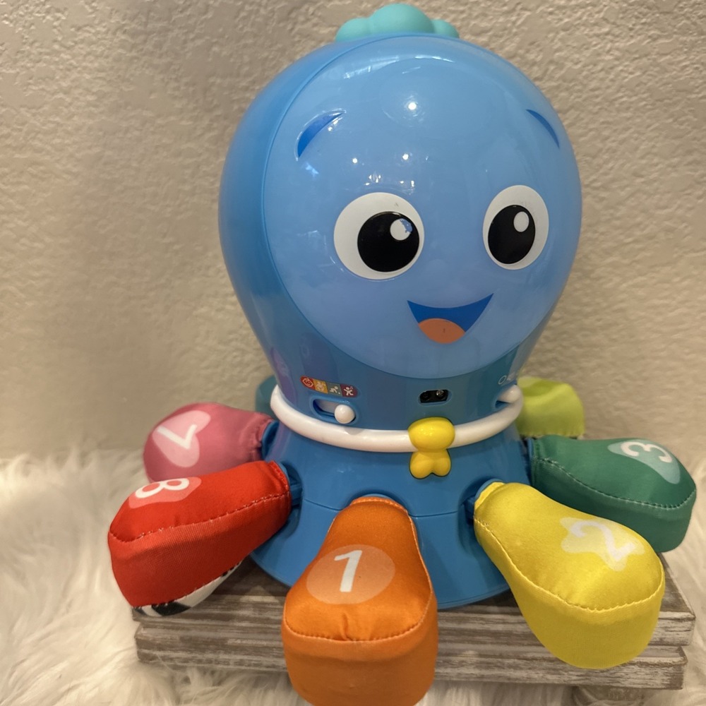 $20 🌙 Baby Einstein Go Opus Go 4 in 1 Crawl Chase Musical  Toy Octopus Works